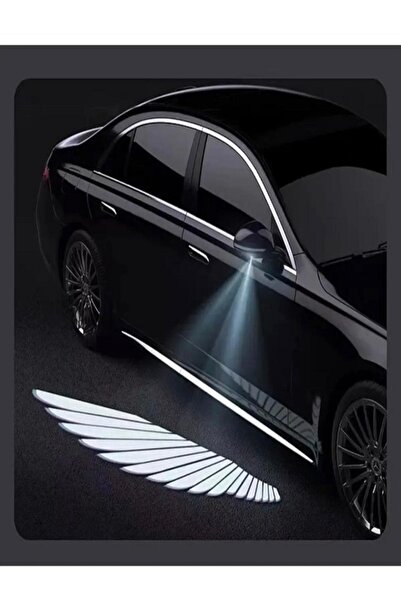 Arabalar için Melek Işık Kanat Işık Beyaz WHİTE OTOMOBİL aksesuarları