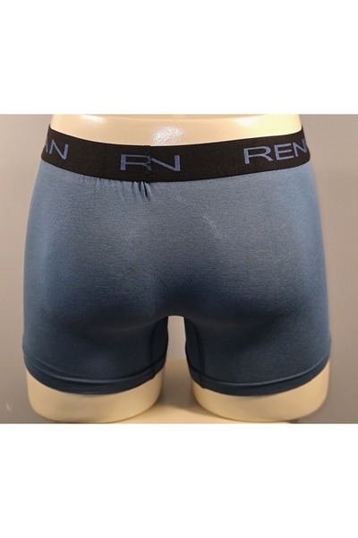 RENK MAN Men's Plain Cotton Solid Color Boxer