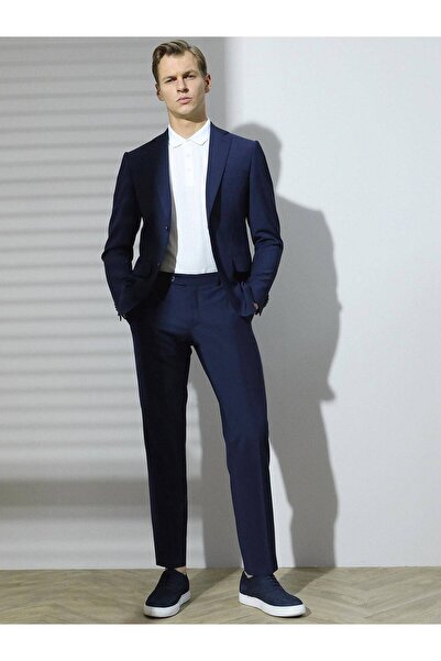 Kip Saks Modern Fit Yün Karışımlı Takım Elbise