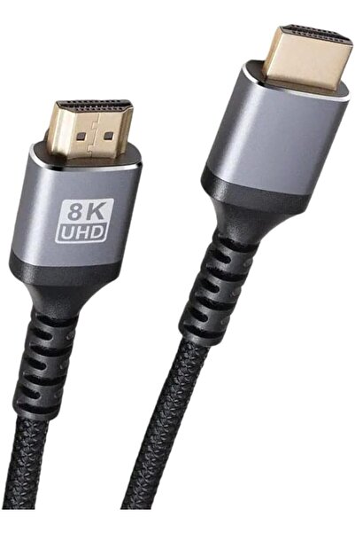 Glassology كابل HDMI 2.0 بدقة 8K بطول 5 أمتار - 18 جيجابت في الثانية، بدقة 4K عند 60 هرتز، HDR، ثلاثي الأبعاد، مضفر، متوافق مع أجهزة متعددة