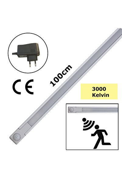 Smartline Dahili Hareket Sensörlü (pır) Slim Led Bar (50cm - 80cm - 100cm / 3...