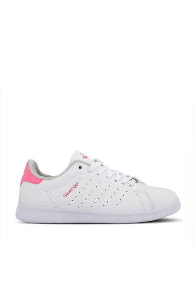 Slazenger PIANO I Pantofi sport casual pentru femei, alb/fucsia