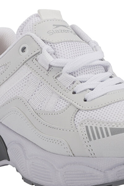 Slazenger Γυναικεία αθλητικά παπούτσια για τρέξιμο και περπάτημα ZELLA σε λευκό/ασημί χρώμα