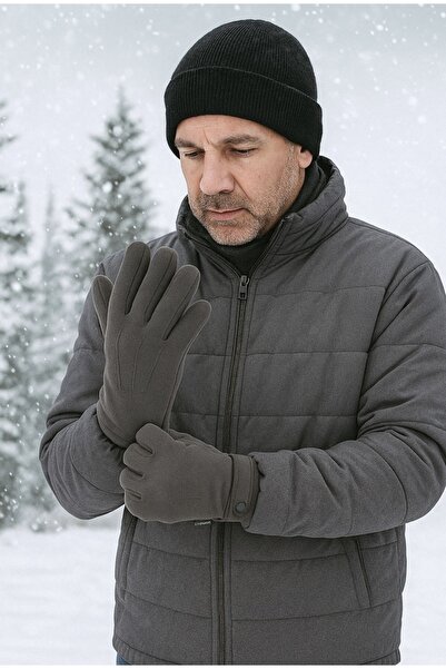 Suyutti Men's Winter Fleece Gloves - Cold Resistant