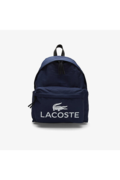Lacoste Erkek Baskılı Lacivert Sırt Çantası