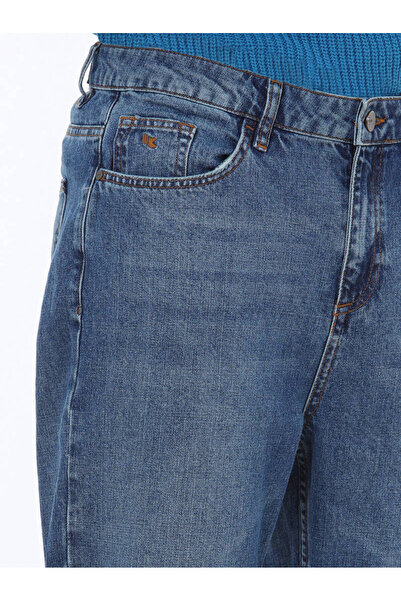 Kip Темно-сині джинси з бавовняною сумішшю