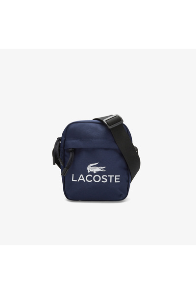 Lacoste Erkek Baskılı Lacivert Postacı Çantası
