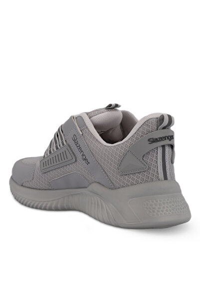 Slazenger MACHINE IN Erkek Gri Koşu & Yürüyüş Spor Ayakkabısı