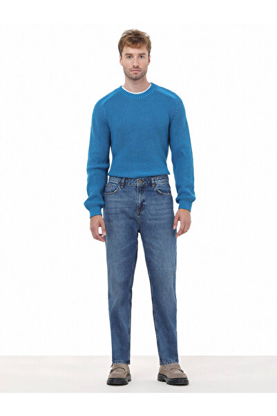 Kip Темно-сині джинси з бавовняною сумішшю