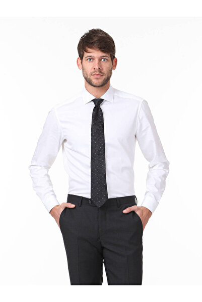 Kip Μακρυμάνικο ίσιο υφαντό πουκάμισο