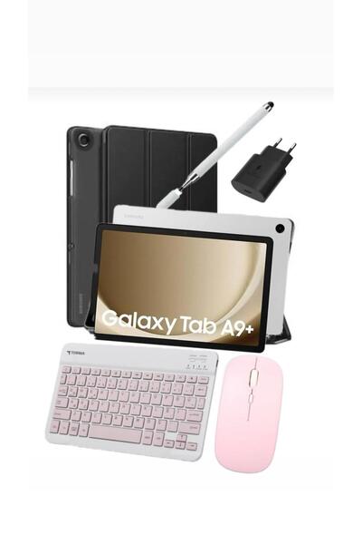 Samsung Galaxy Tab A9 Plus 6gb 128gb 11 İNÇ (KALEM HEDİYE) Kılıf Başlık Cam Klavye Mouse Türkiye Garantili