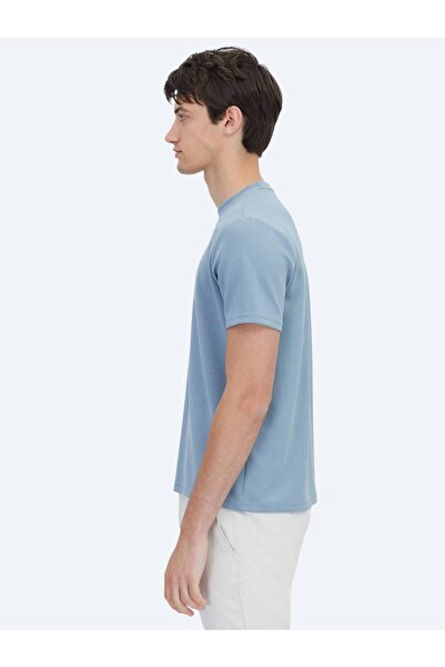 Kip Синя футболка з круглим вирізом