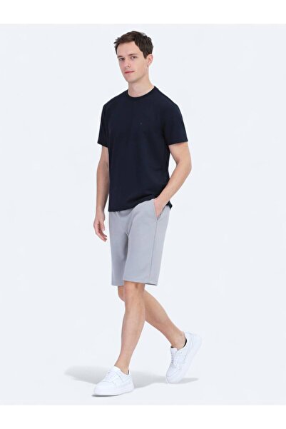 Kip Синій велосипедний комір Прямий T-Shirt