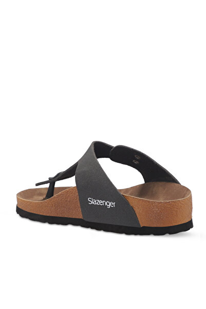 Slazenger Luke Black Nubuck Women's Slippers