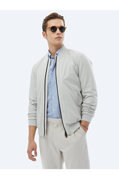 Kip Stone Regular Fit Casual Woven Coat
