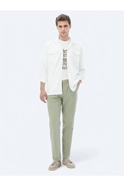 Kip Bej Regular Fit Overshırt