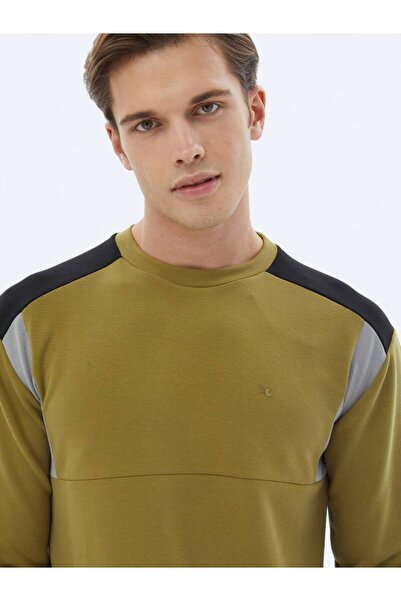 Kip Зелений велосипедний комір Світшот