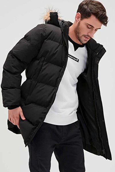 Bad Bear Erkek Mont Kaban Pathfınder Coat B-1 Erkek Mont 20.02.13.2022-1SIYAH