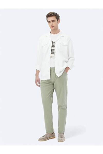 Kip Bej Regular Fit Overshırt