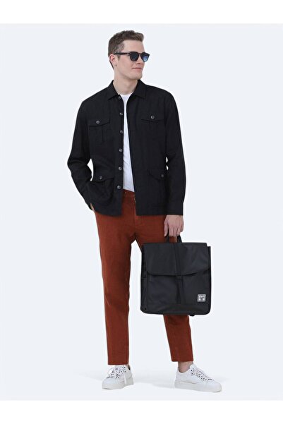 Kip Tile Woven Jogging Fit Casual 100% Linen Trousers