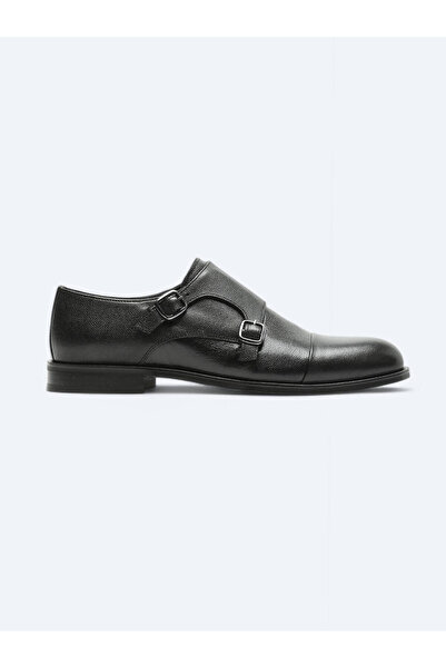 ABDURRAKİP ÇETİN SİİRT YÖRESEL ÜRÜNLER Black Leather Classic Shoes