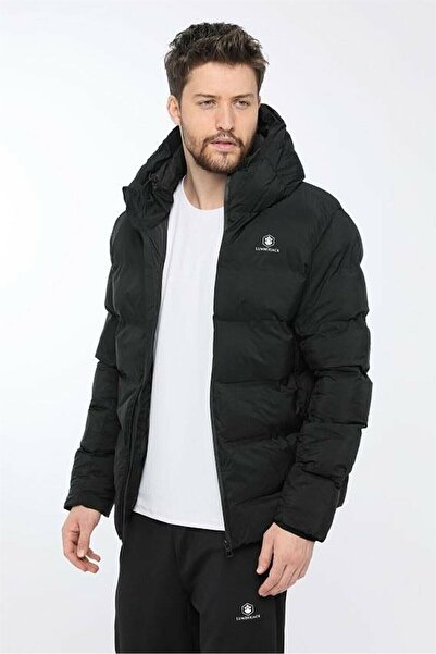 lumberjack NOLAN COAT Ανδρικό Παλτό 101165530ΜΑΥΡΟ
