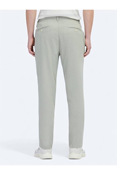 Kip Відкриті хакі тканинні джоггінг-штани з бавовняною сумішшю