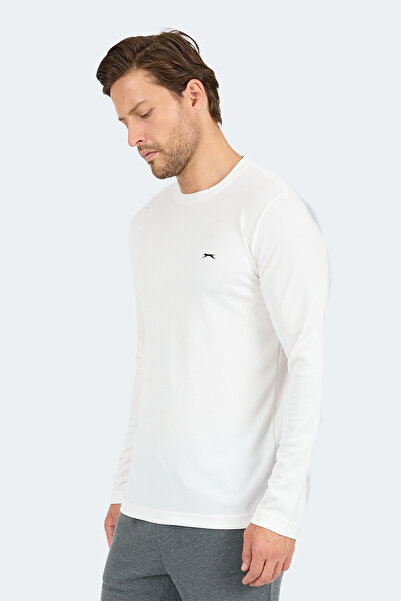 Slazenger ODIN I Erkek Beyaz Tişört