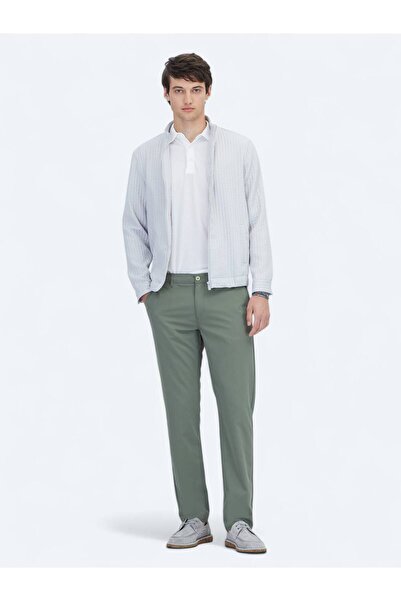 Kip Γκρι όρθιο γιακά casual υφαντό παλτό