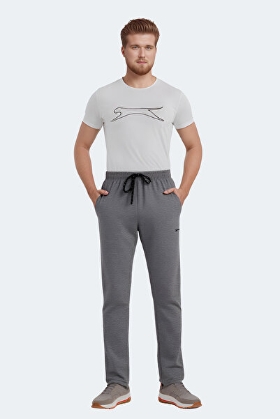 Slazenger JERRY Büyük Beden Erkek Koyu Gri Eşofman Altı