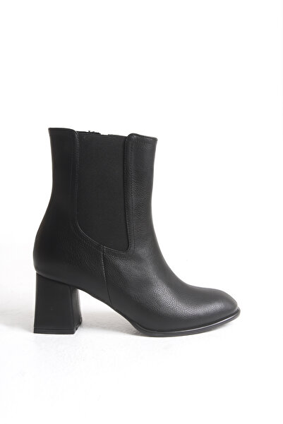 Solo Bag Жіночі чорні черевики на підборах із застібкою-блискавкою для щоденного носіння, зручна форма, новий сезон