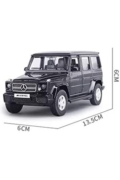 Toybox Jeep Car Metal Openable Door and Pull Back for Kids