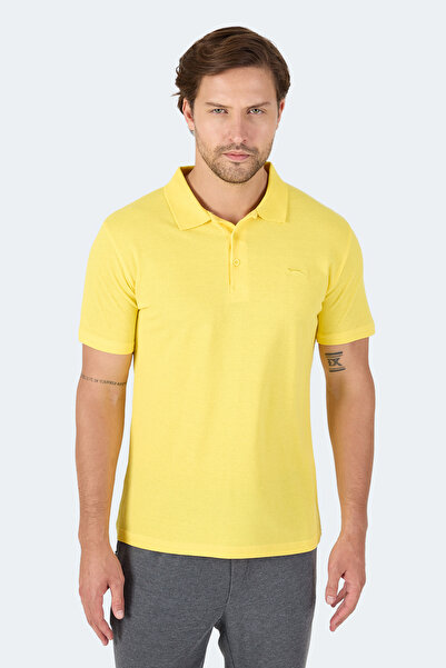 Slazenger Men's Yellow T-Shirt ST11TE130