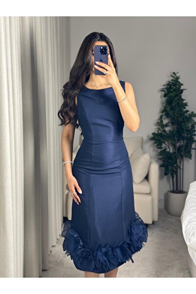 SELSAL فستان راق ناعم