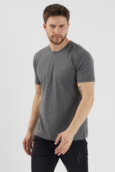 Slazenger Ανδρικό μπλουζάκι Sander Anthracite St11te083