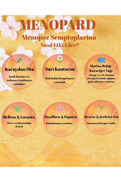 Ardvita MENOPARD - Kadınlara Özel Bitkisel Gıda Takviyesi | 30 Kapsül