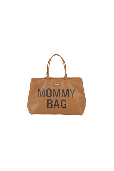 CHILDHOME تشايلد هوم - شنطة أمومة جلدية بني