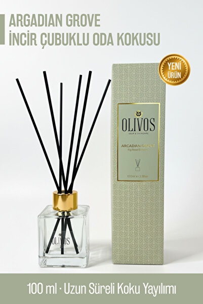 Olivos Argadian Grove İncir Çubuklu Oda Kokusu 100 ml – Taze ve Meyvemsi Uzun...