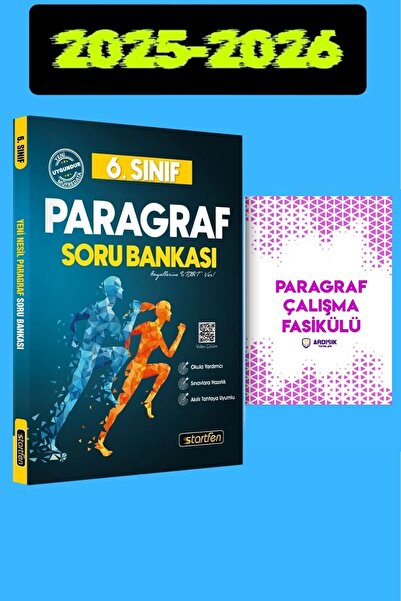 Startfen 6. Sınıf Paragraf Soru Bankası