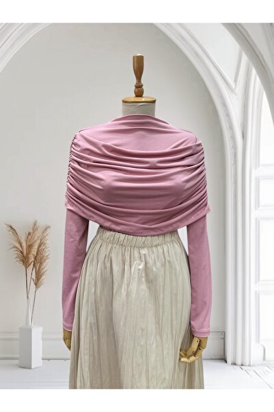 BUTİK SEPETİN Drapajlı Badi