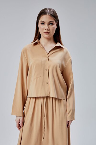 Bolivente Vizon Oversize Gömlek