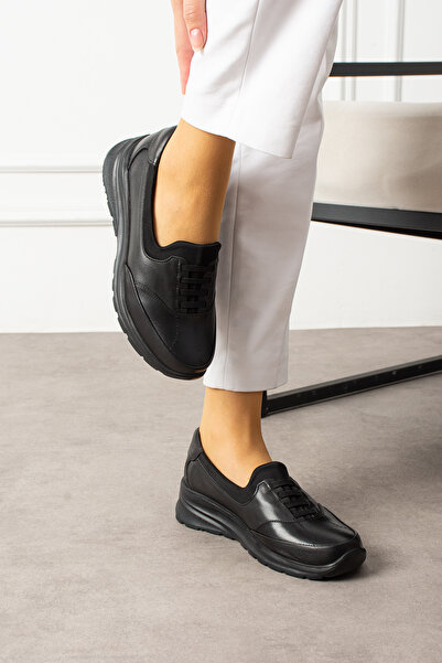 MERVESTORE PANTOFI DE FEMEI ASTRANS NEGRI DIN PIELE AUTENTICA