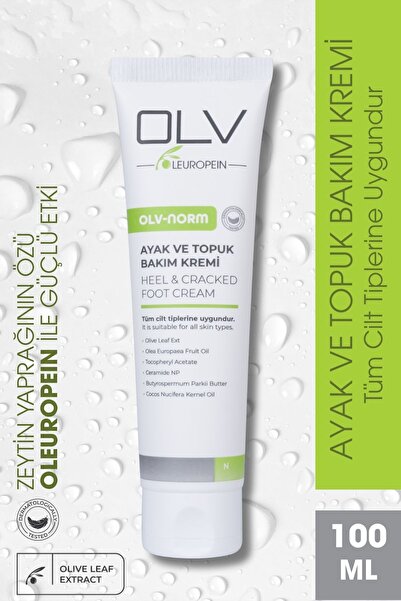 OLV Norm Ayak Ve Topuk Çatlak Bakım Krem 100 ml