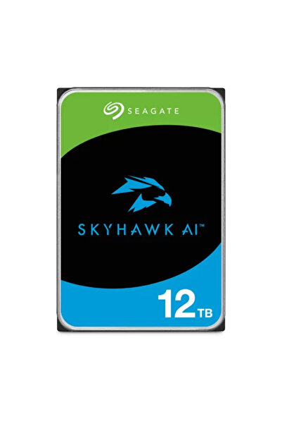 Seagate Hard disk 12TB - Surveillance SKYHAWK AI ST12000VE