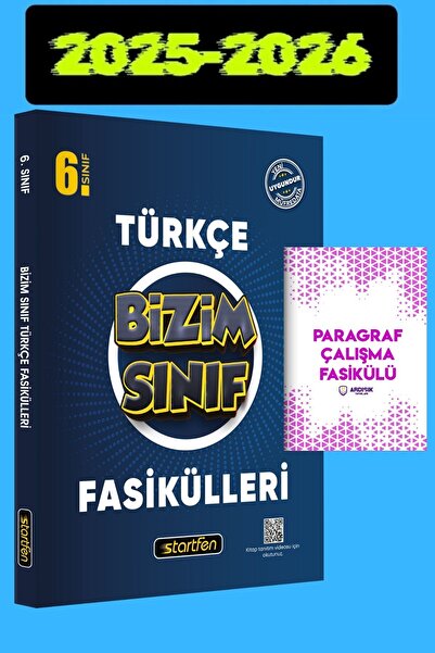 Startfen 6. Sınıf Türkçe Bizim Sınıf Etkinlikli Soru Bankası