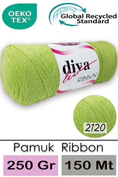Diva İplik Diva traka 2120 pistać zelena
