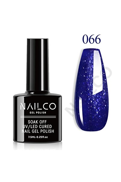 Naıl Co Uv Led Kalıcı Oje 7.5 ml (Simli Lacivert) M840 NC066