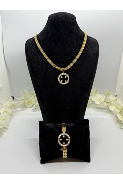 LAVDERUAR Zerafet Çemberi Çelik Takı Seti Cns039