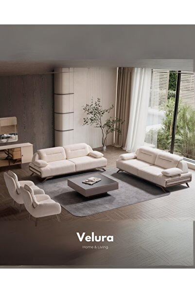 Velura Home & Living Alya Koltuk Takımı & Oturma Grubu - (3+3+1+1)