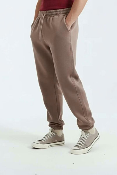 OXVİN Leg Elastic 3 İPLİK Paça Lastikli Eşofman Altı Puf Yumuşacık (İçi Polarlı - Orijinal Kalıp)